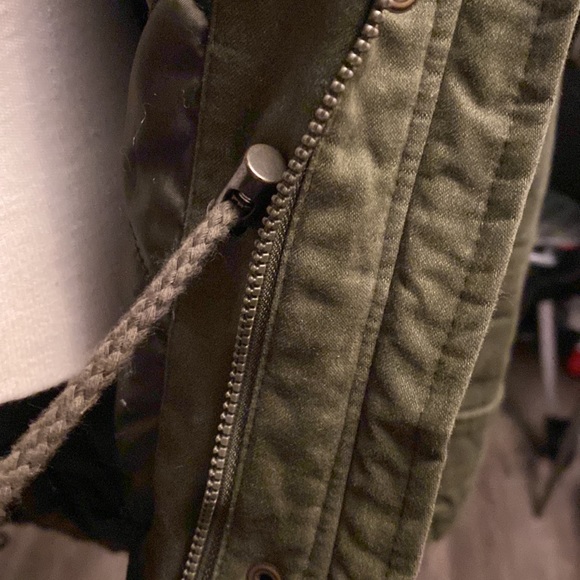 Xs faux fur trimmed hooded coat - Picture 5 of 7